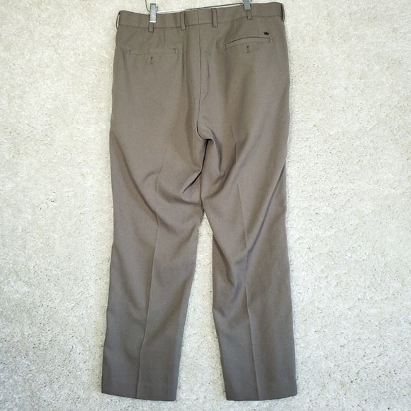 Peter Millar Wicking Pants Men 36 x 30 Green Trousers Straight Leg Golf Golfing - Picture 3 of 12